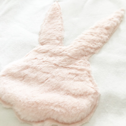 roze konijn detail