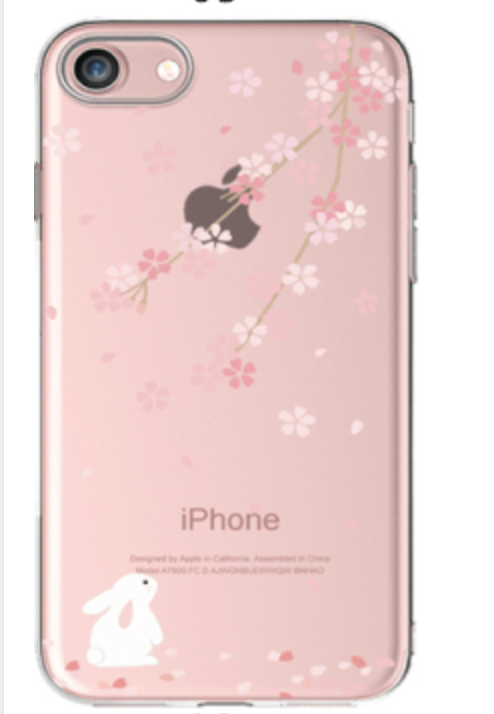iphone-cover-konijn-bloesem