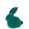deustop fluweel groen konijn