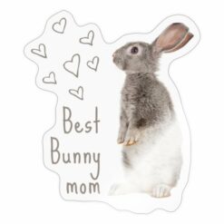 sticker bunny mom